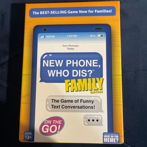 New phone who dis? Game